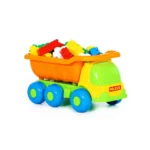 Camion cu set de construcție, Polesie (1664) - imagine 8