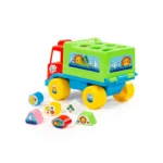 Camion interactiv cu sorter de forme, Polesie (6370) - imagine 2