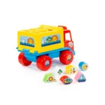 Camion interactiv cu sorter de forme, Polesie (6370) - imagine 5
