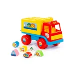 Camion interactiv cu sorter de forme, Polesie (6370) - imagine 6