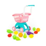 Cărucior de cumpărături cu produse, Polesie (71392) - imagine 6