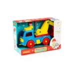 Constructor camion excavator – 34 piese, Polesie (84835) - imagine 4