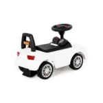 Tolocar SuperCar pentru copii cu volan muzical, alb, Polesie (84538) - imagine 4