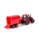 Tractor cu inerție Belarus cu remorcă pentru animale, Polesie (91499) - imagine 2