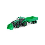 Tractor cu inerție Progress cu remorcă basculantă, Polesie (91826)