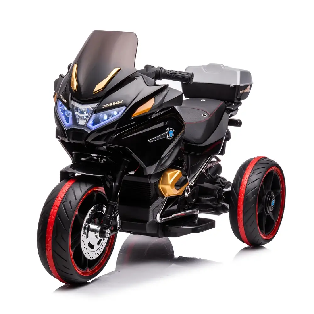 Новый проект (15) Motocicleta pe acumulator pentru copii (RT1698 / 3 neagra) - imagine 1