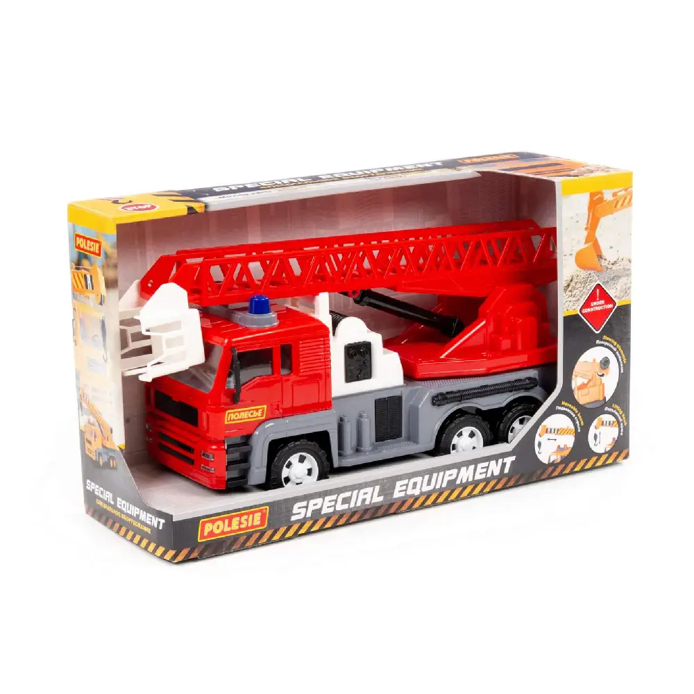 Новый проект (25) „Almaz”,mașină de pompieri cu inerție (în cutie) (88956) - imagine 1