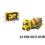 Masina autospeciala betoniera cu inertie,cu sunete si lumini (19048)