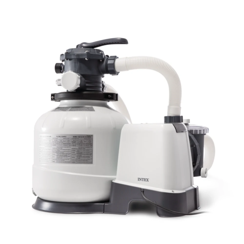 26648(1) Pompă de filtrare cu nisip Krystal Clear SX2800, rezervor 35 kg, 10500 l/h, Intex (26648) - imagine 1