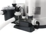 Pompă de filtrare cu nisip și generator de clor Krystal Clear QX2600, rezervor 55 kg, 10000 l/h, Intex (26680) - imagine 3