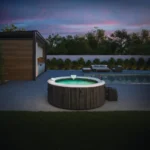 Spa gonflabil cu hidromasaj Greywood Deluxe, 196Ч196x71 cm, 795 L, 4 persoane, Intex (28440) - imagine 4