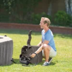 Spa gonflabil cu hidromasaj Greywood Deluxe, 196Ч196x71 cm, 795 L, 4 persoane, Intex (28440) - imagine 5