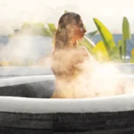 Spa gonflabil cu hidromasaj Greystone Deluxe, 211Ч211Ч71 cm, 795 L, 4 persoane, Intex (28450) - imagine 4