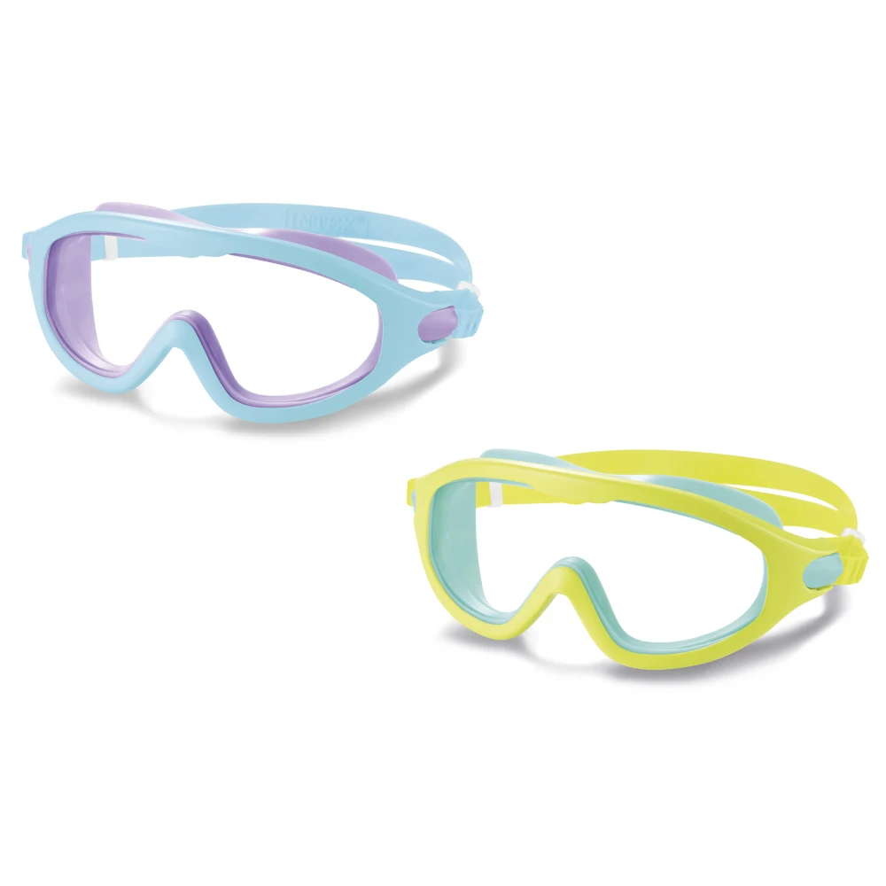 55985((1) Mască de înot Kids, 2 culori, 3–8 ani, Intex - imagine 1