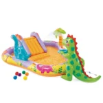 Centru gonflabil pentru copii cu tobogan „Curcubeu” INTEX (56139)