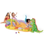 Centru gonflabil pentru copii cu tobogan „Curcubeu” INTEX (56139) - imagine 2