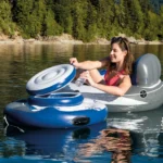 Minibar gonflabil cu suporturi pentru pahare Mega Chill, D 89 cm, Intex (56822) - imagine 4