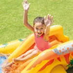 Centru gonflabil pentru copii cu tobogan „Aventuri în junglă” INTEX (57444) - imagine 5