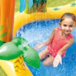 Centru gonflabil pentru copii cu tobogan „Aventuri în junglă” INTEX (57444) - imagine 6