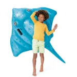 Plută gonflabilă Pisică de mare cu mânere, 180×135×28 cm, max. 40 kg, 3+ ani, Intex (57576) - imagine 3