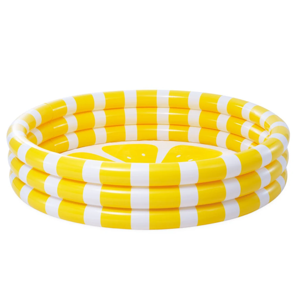 58432(1) Piscină gonflabilă pentru copii Zesty Lemon 147×33 cm, 330 L, 2+ ani, Intex (58432) - imagine 1