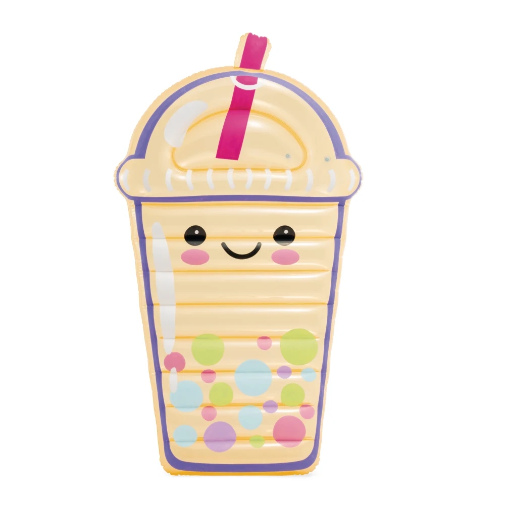 58738(1) Plută gonflabilă Bubble Tea, 173×99×20 cm, max. 100 kg, Intex (58738) - imagine 1