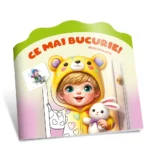 Citesc si colorez cu autocolante. Ce mai bucurie (04376)