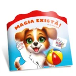 Citesc si colorez cu autocolante. Magia exista (04369)