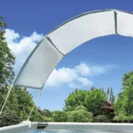 Copertină de protecție pentru piscină cu cadru metalic, Intex (28054) - imagine 5