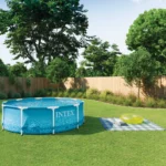 Piscină cu cadru metalic Beachside Metal Frame, 305x76 cm, 4485 L, Intex (28206) - imagine 3