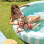 Piscină gonflabilă pentru copii Coastal Luxe, 168x168x53 cm, 462 L, 3+ ani, Intex (56182) - imagine 2