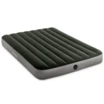 Saltea gonflabilă Full Downy cu pompă de picior încorporată, 137×191×25 cm, max. 272 kg, Intex (64762)