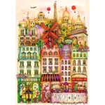 Miezul nopții la Paris, 1000 elemente Premium Plus (12073) - imagine 2