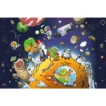 Treflik în spațiu, 100 de elemente UFT (16542) - imagine 2