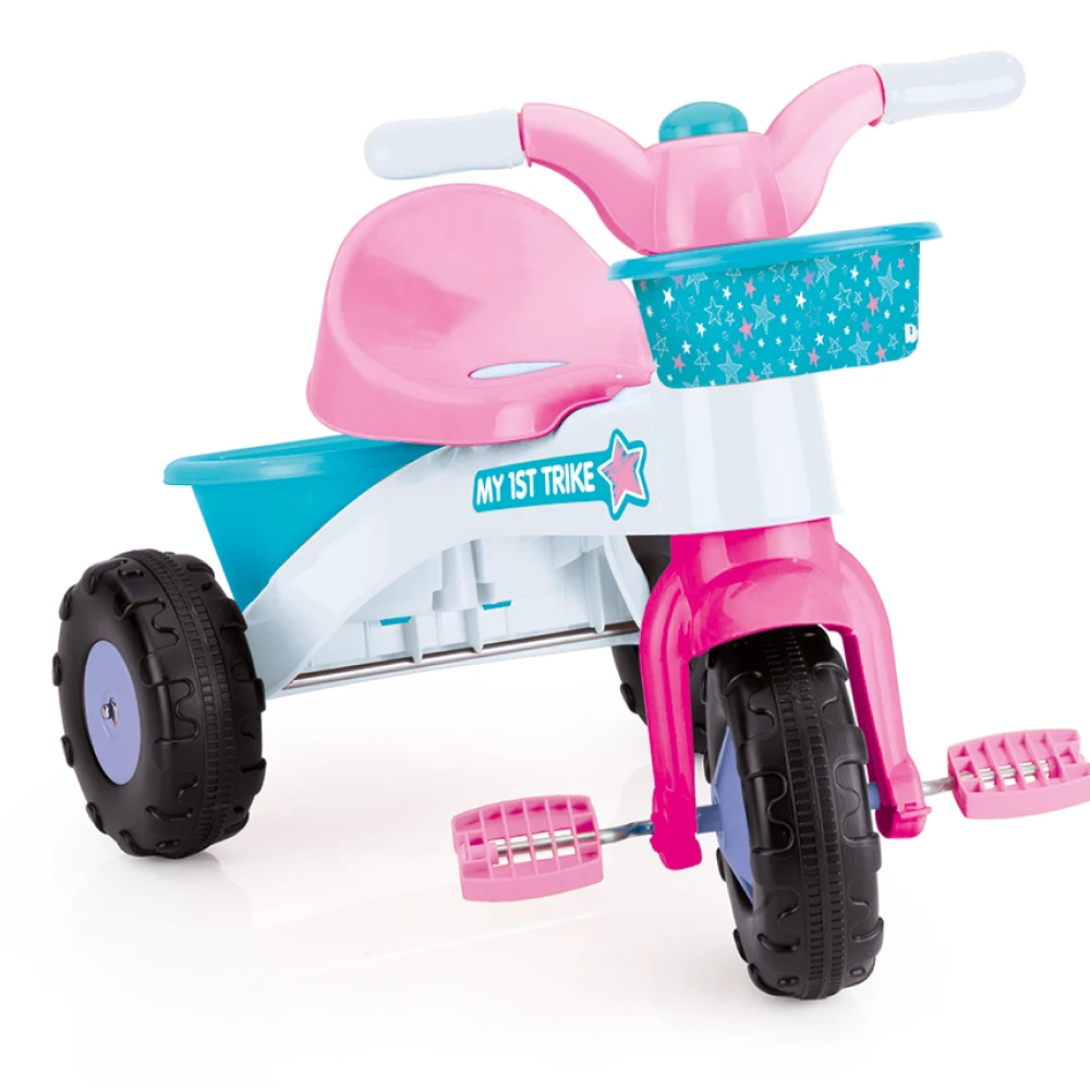 2574(2) Tricicletă cu pedale pentru copii, Dolu - imagine 1