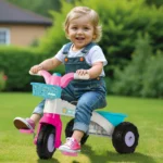 Tricicletă cu pedale pentru copii, Dolu - imagine 2