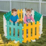 Țarc de joacă pentru copii, 8 elemente, Dolu (2615) - imagine 2