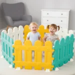 Țarc de joacă pentru copii, 6 elemente, Dolu (2625) - imagine 2