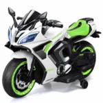 Motocicletă electrică pentru copii, verde (96300)