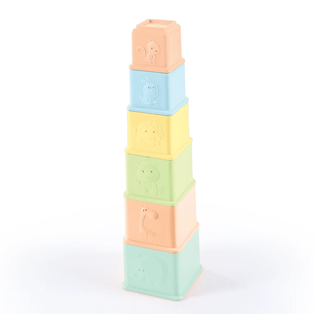 5204(1) Cuburi de stivuire pentru copii, Dolu (5204) - imagine 1