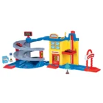 Parcare pentru mașinuțe cu rampă spirală și 2 etaje, Dolu (5226)