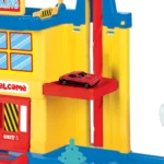 Parcare pentru mașinuțe cu rampă spirală și 2 etaje, Dolu (5226) - imagine 2