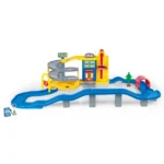 Parcare pentru mașinuțe cu rampă spirală și traseu, Dolu (5228)