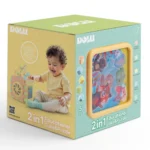 Cub educativ pentru copii cu sorter de forme și activități, Dolu (5292) - imagine 2