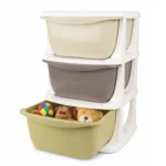 Organizator jucării pentru copii cu 3 sertare, Dolu (7130)