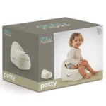 Oliță pentru copii cu capac, bej, Dolu (7587) - imagine 3