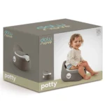 Oliță pentru copii cu capac, gri, Dolu (7589) - imagine 3