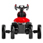 Kart electric pentru copii cu telecomandă, roșu - imagine 3