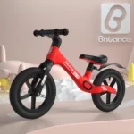 Bicicletă fără pedale pentru copii, 12', roșie (13605) - imagine 2