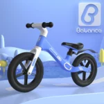Bicicletă fără pedale pentru copii, 12', albastră (28369) - imagine 2